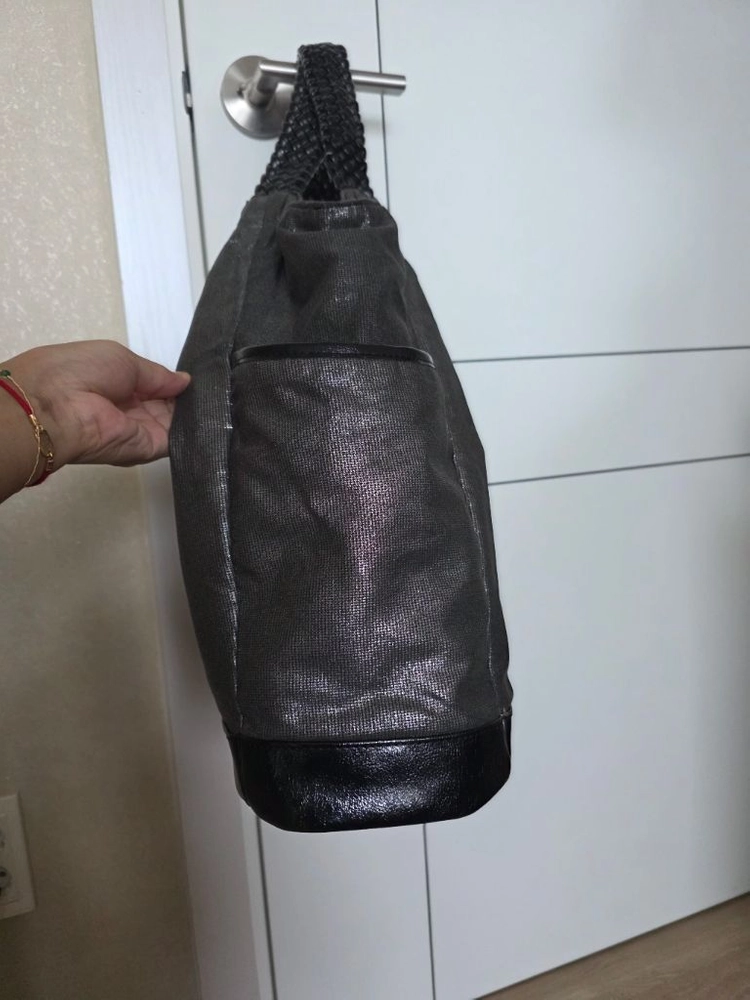 톰보이 숄더 호보백 블랙 이미지