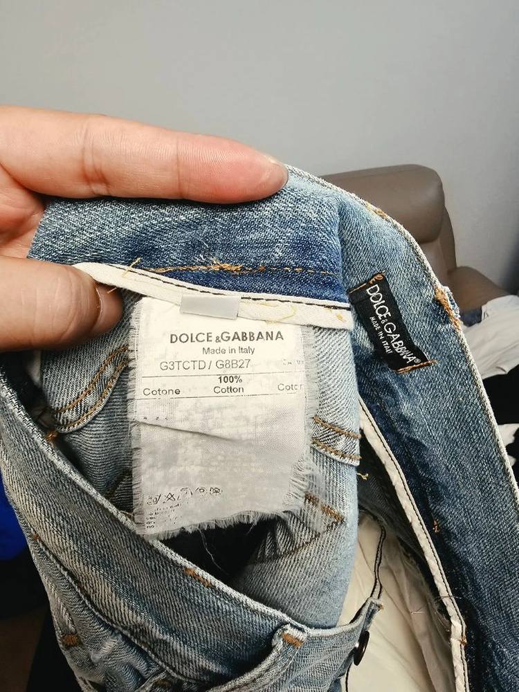 DOLCE&GABBANA (돌체앤가바나) 데님 팬츠 청바지 스트레리바이스 빈티지 LEE 랭글런 바지 판매 이미지