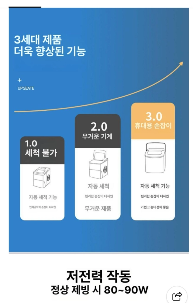 하이콘 제빙기 hzb 16m 이미지