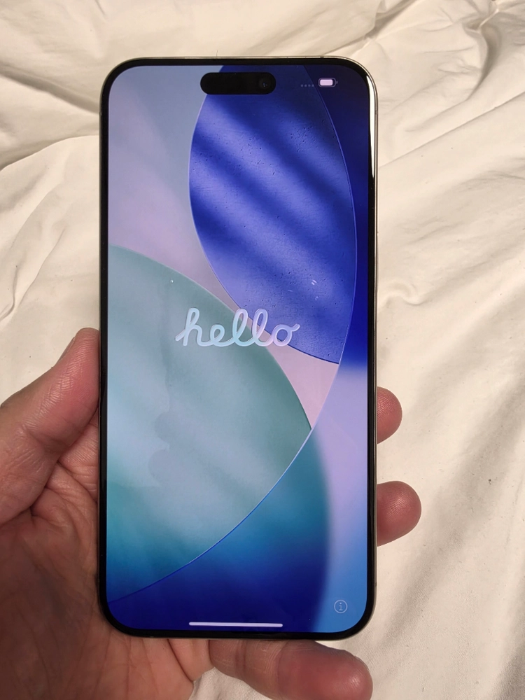 아이폰 15 프로 256GB 내추럴 티타늄 이미지
