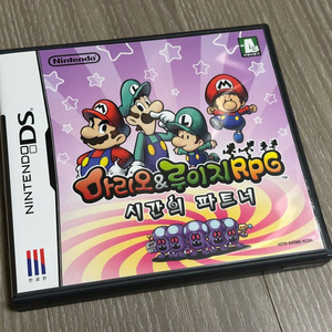 닌텐도ds 마리오&루이지 rpg 시간의 파트너 칩 이미지