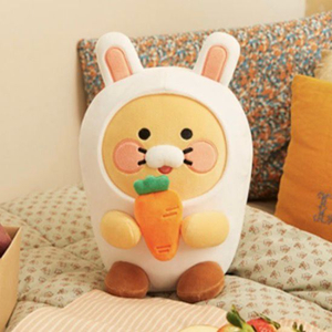 (새상품)카카오프렌즈 춘식이 토끼 인형 무지옷을입은 춘식이 이미지