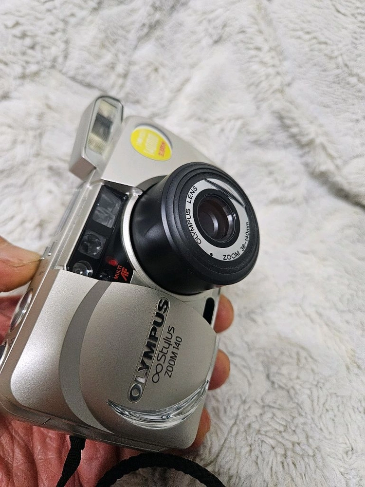 올림푸스 스타일러스 Zoom 140 필름 카메라 레트로 카메라 이미지
