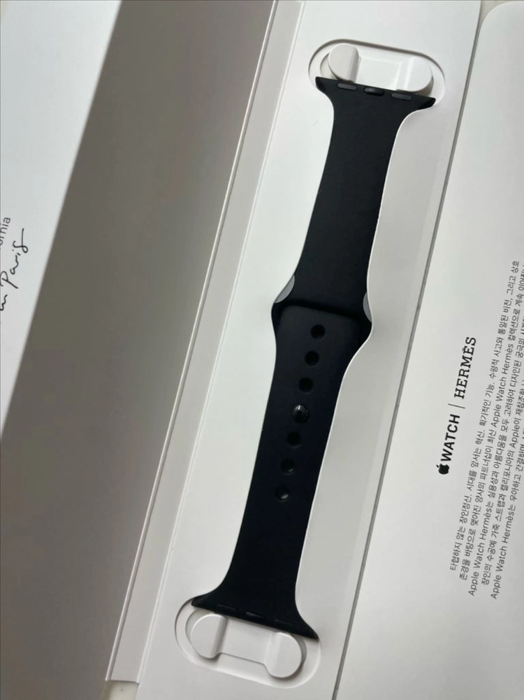 (신품)애플워치 에르메스 누아 스포츠 41mm 이미지