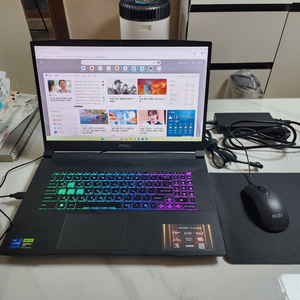 MSI 소드 GF76 HX B14WFK-i7 QHD WIN11/RTX5060/16GB/512GB (110만원) 이미지