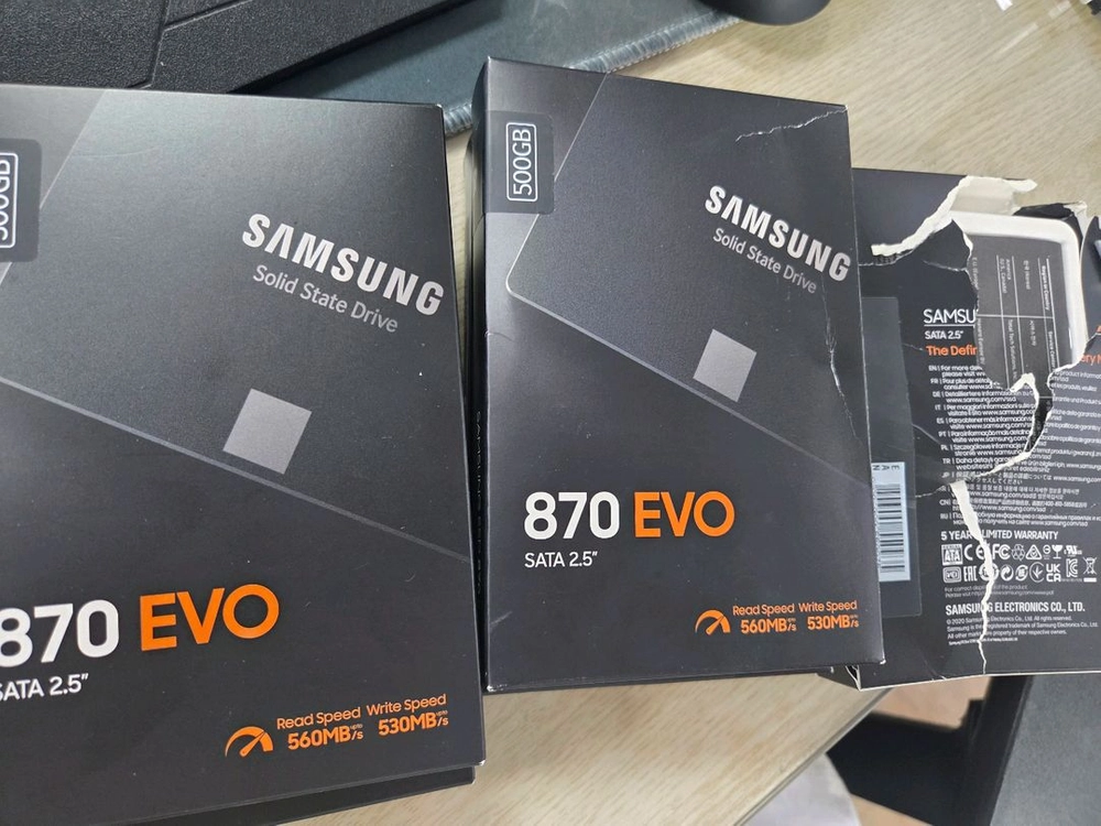 삼성 870 EVO SSD 500GB (MZ-77E500) 이미지