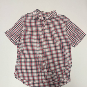 헤지스 Hazzys 빈티지 오버핏 반팔 체크 셔츠 2XL 이미지