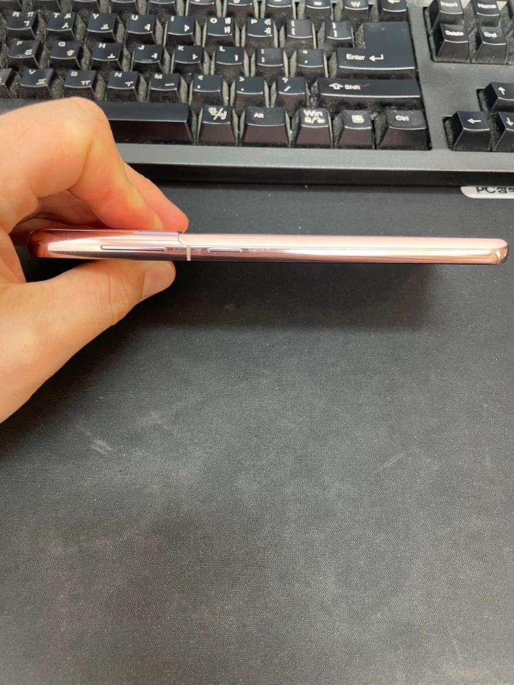 갤럭시S21 핑크골드 256GB 무잔상 상태좋은 중고23만2천팝니다 이미지