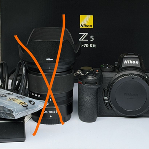 니콘 Z5 미러리스 풀프레임 카메라 바디 이미지