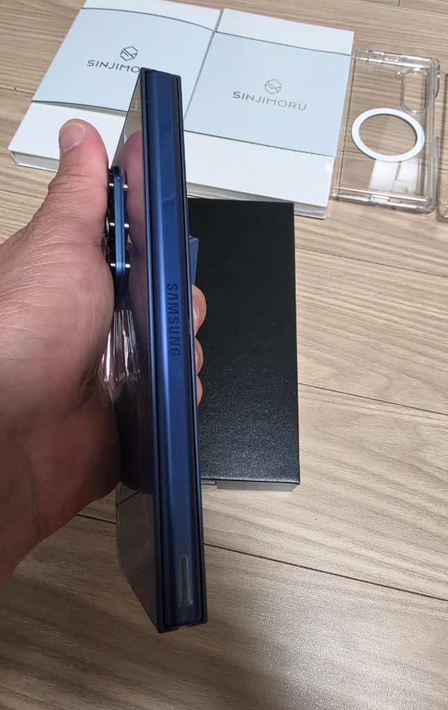 갤럭시 Z 폴드6 512GB 네이비 블루 풀박스 이미지
