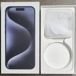 아이폰 15 pro 블루 티타늄 이미지