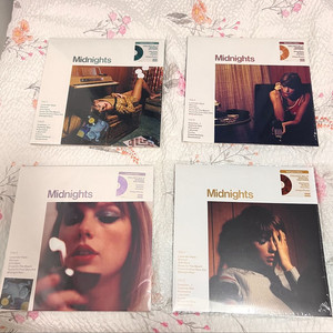 taylor swift 테일러스위프트 midnights vinyl lp 4종 이미지