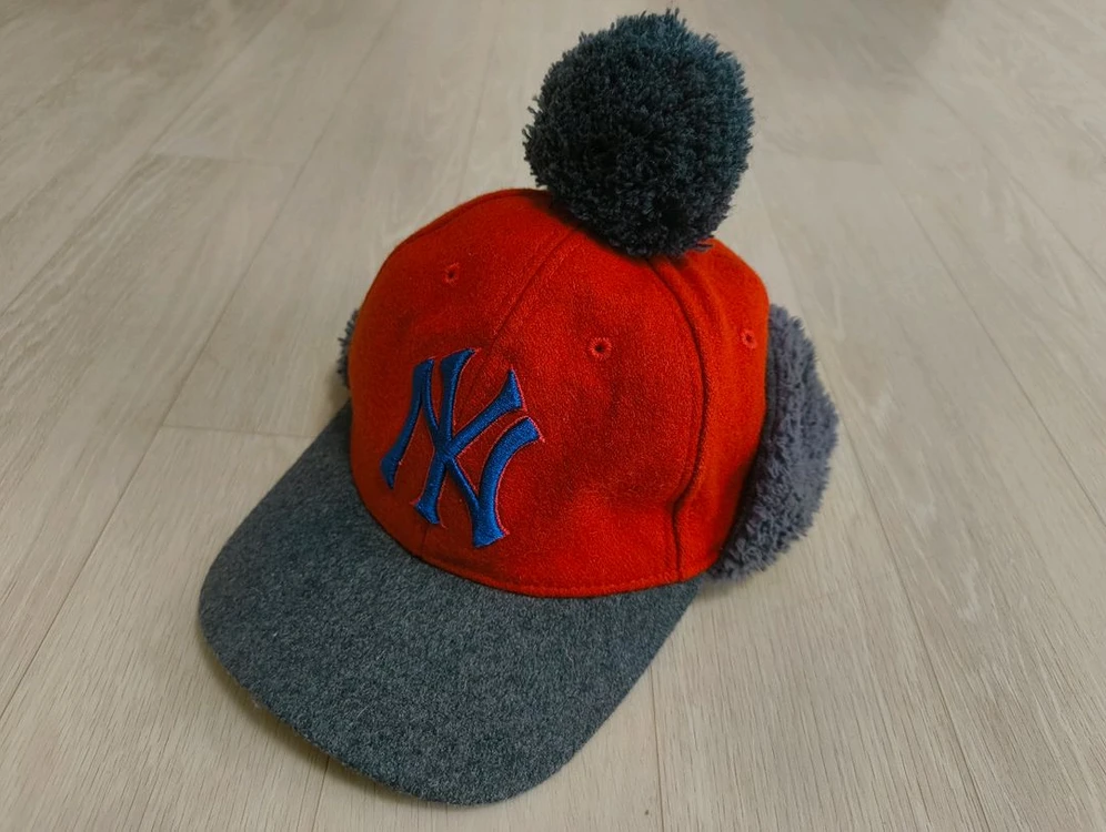 MLB 키즈 방울 귀도리 모자 이미지