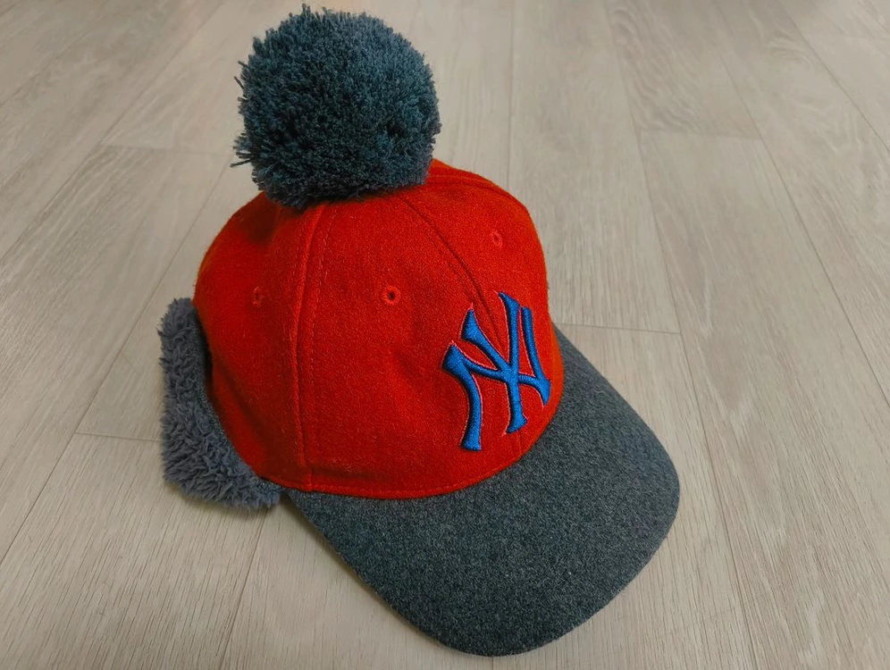 MLB 키즈 방울 귀도리 모자 이미지