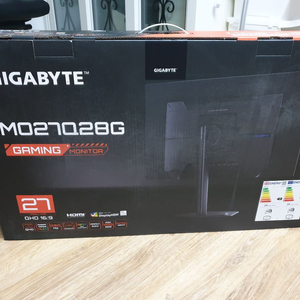 기가바이트 MO27Q28G QHD OLED 280hz 게이밍모니터 판매합니다 이미지