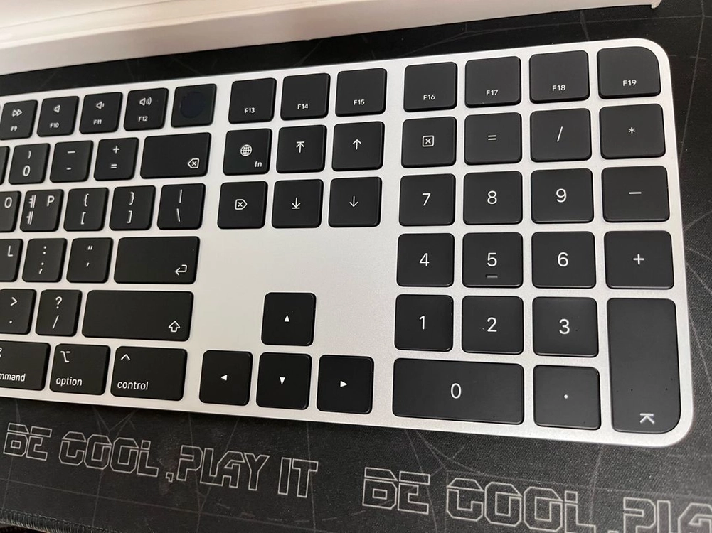 애플 뉴메릭 매직키보드 3세대 터치아이디 스페이스그레이 이미지