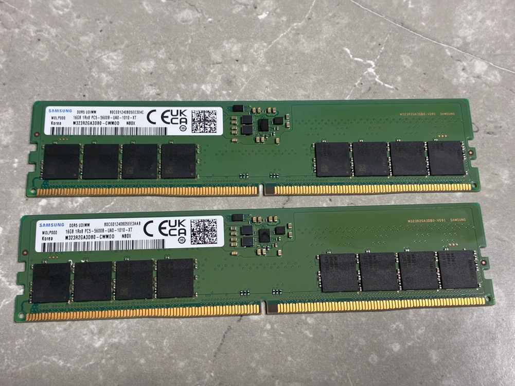 삼성 DDR5 5600 16GB x2 (32GB) 램 판매합니다 - 안심되는 중고거래