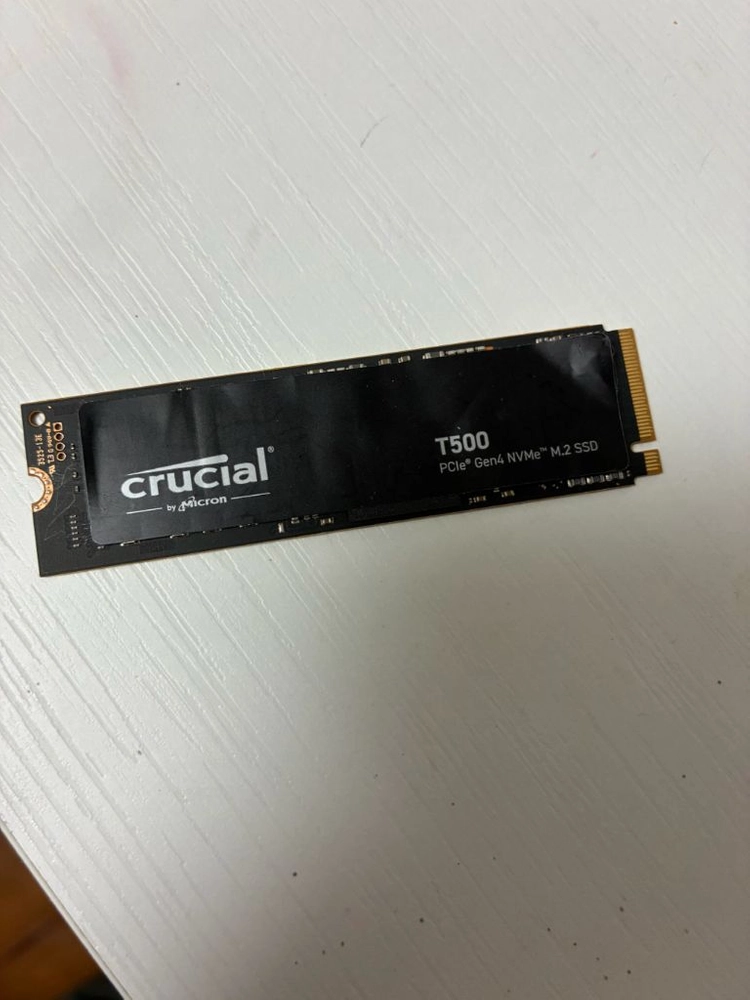 Crucial 마이크론 T500 1TB NVMe SSD 이미지