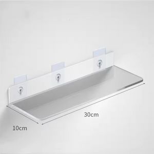 무타공 투명 아크릴 벽선반 30x10cm 이미지