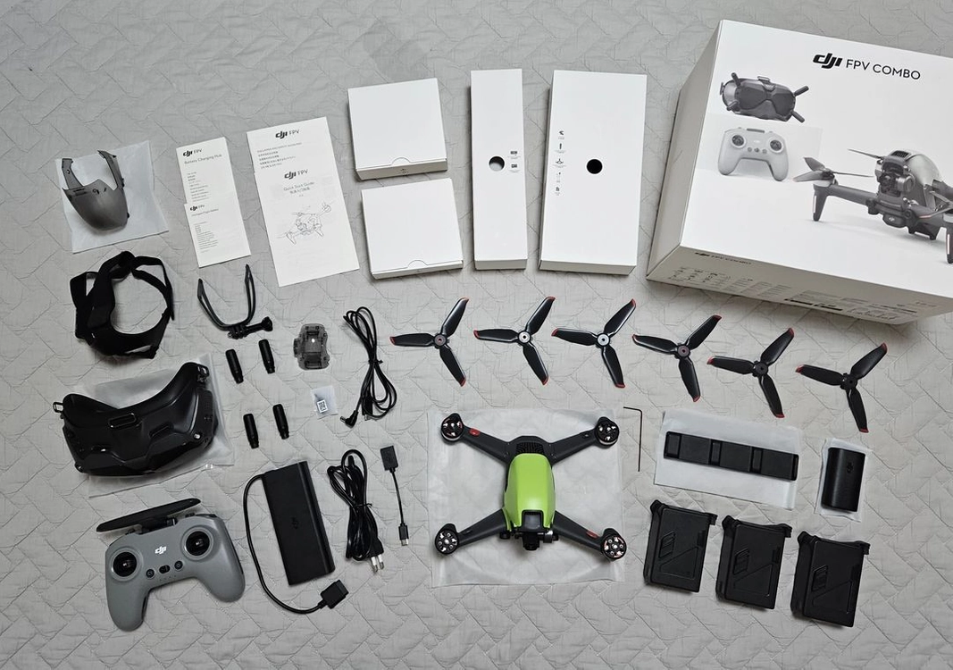 dji FPV(레이싱 드론) 콤보, 플라이모어 키트 양도해요. 이미지