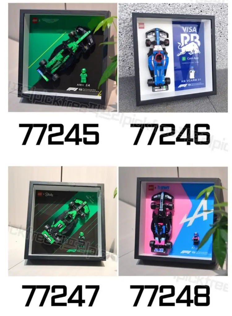 레고 스피드 챔피언 F1시리즈 10종 + 액자세트 일괄판매 이미지