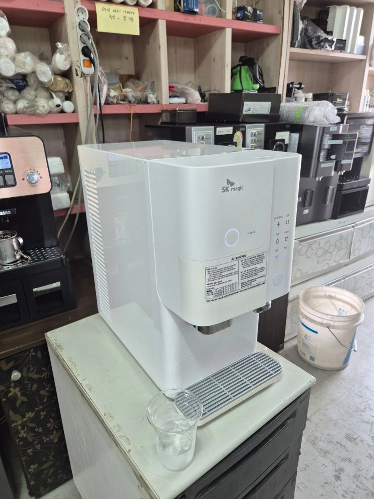 21년식 SK매직 얼음정수기 wpul.120c 상태 이미지