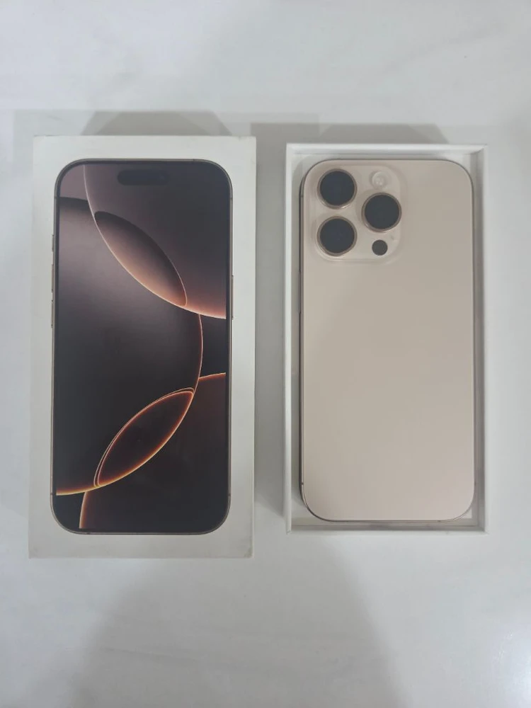 아이폰 16 프로 데저트 티타늄 256GB 이미지