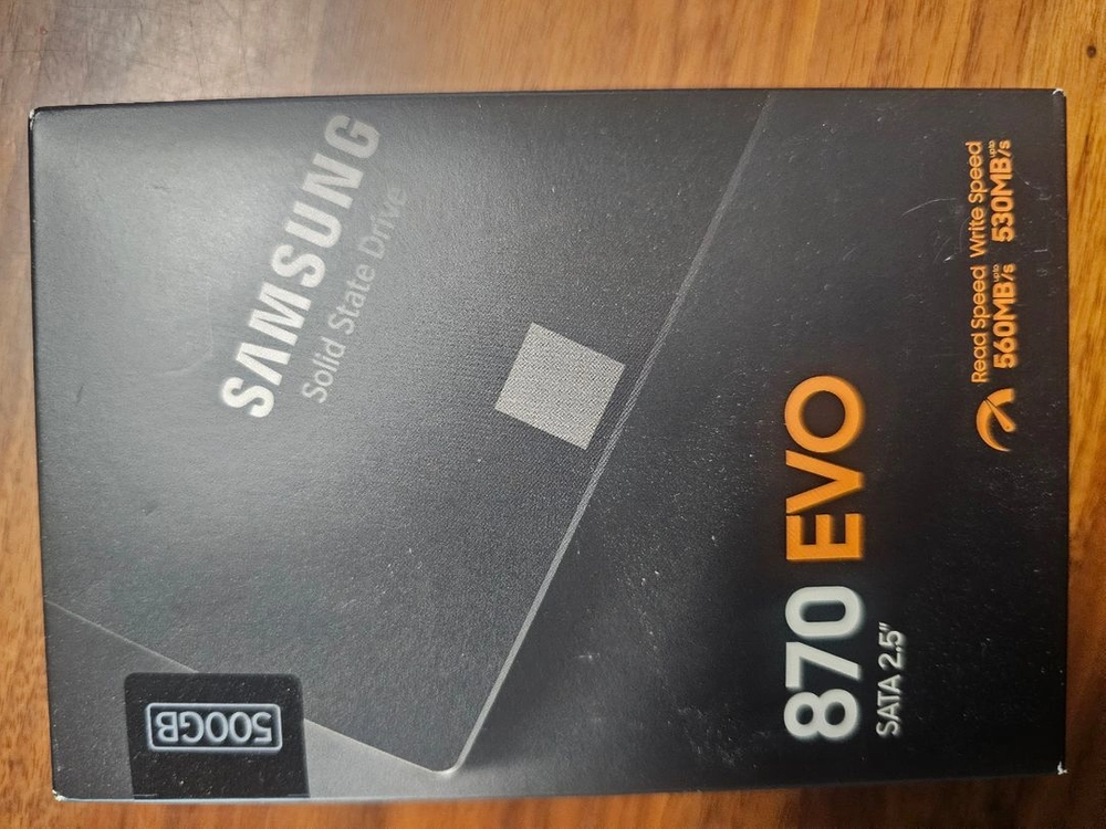 삼성 870 EVO 500GB, QVO 1TB SSD 미개봉 이미지