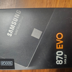 삼성 870 EVO 500GB, QVO 1TB SSD 미개봉 이미지