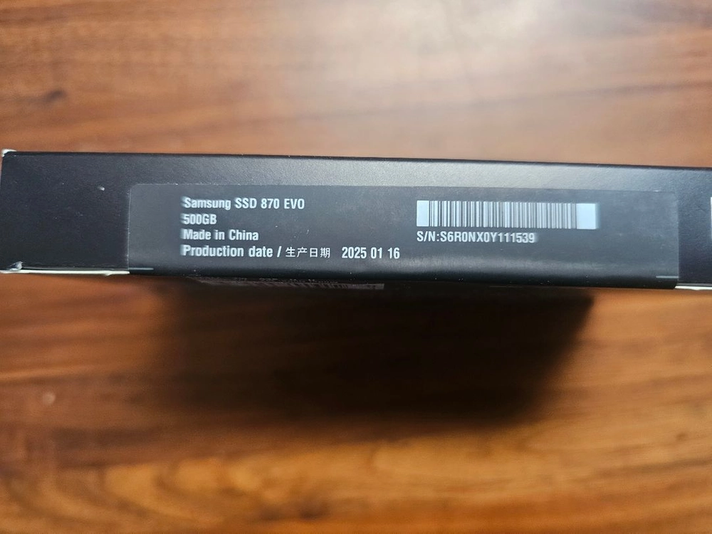 삼성 870 EVO 500GB, QVO 1TB SSD 미개봉 이미지