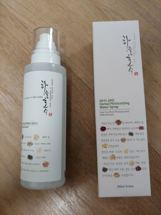하늘호수 허브보습스킨 천연화장품 250ml 미개봉 새제품 자연허브 부스터 스프레이 보습 모공수축 이미지