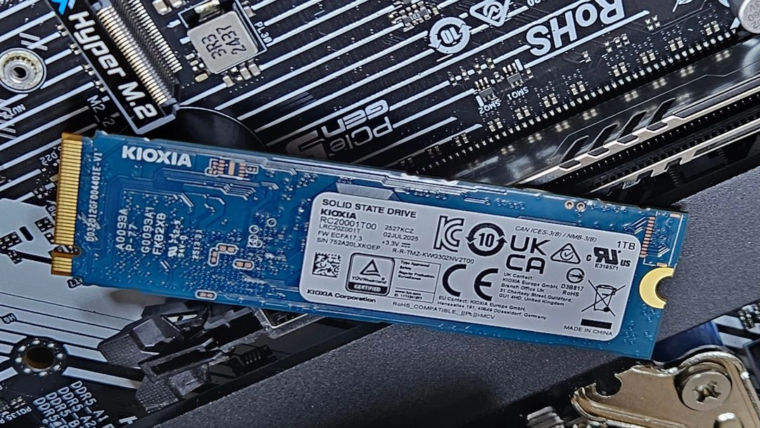 KIOXIA EXCERIA G2 1TB M.2 NVME SSD 하드 이미지
