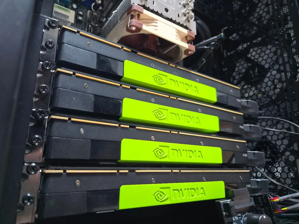 NVIDIA TESLA P100 GPU 로컬 LLM 서버용 워크스테이션 - 안심되는 중고거래