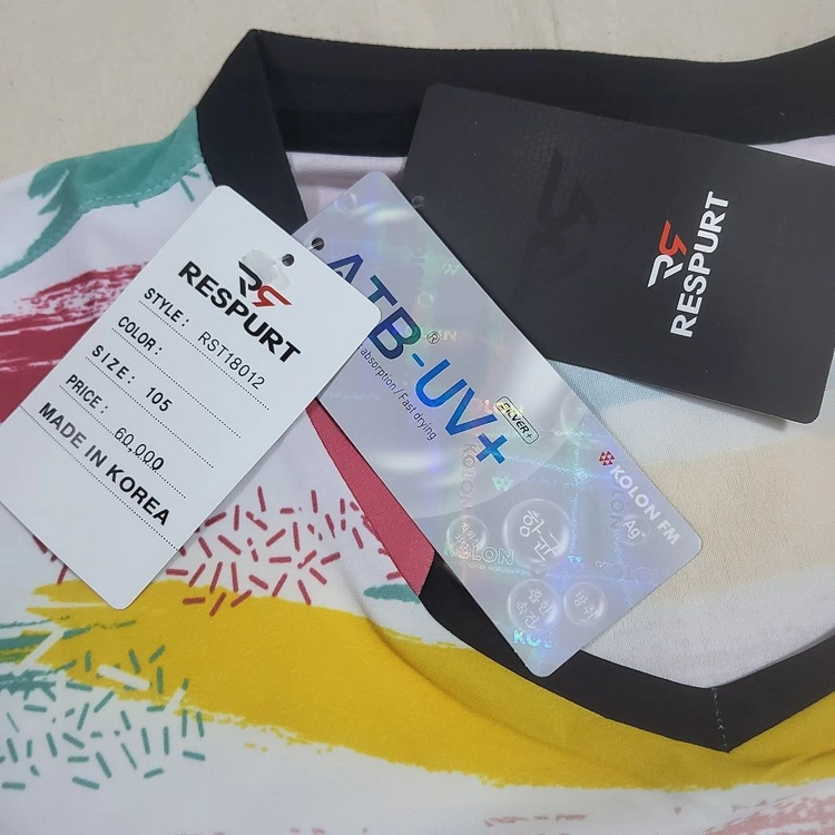 새상품 레스퍼트 (6만)테니스 러닝 라이딩 배드민턴 복 기능성 남자 반팔 티 105 이미지