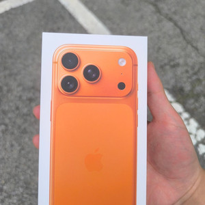 아이폰 17프로 256gb 오렌지 새상품 이미지