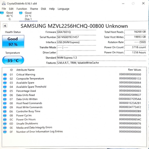 삼성 PM9A1 256GB 이미지