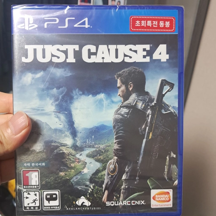 ps4 저스트코즈4 새상품 - 안심되는 중고거래