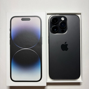 아이폰 14프로 스페이스 블랙 128GB 이미지