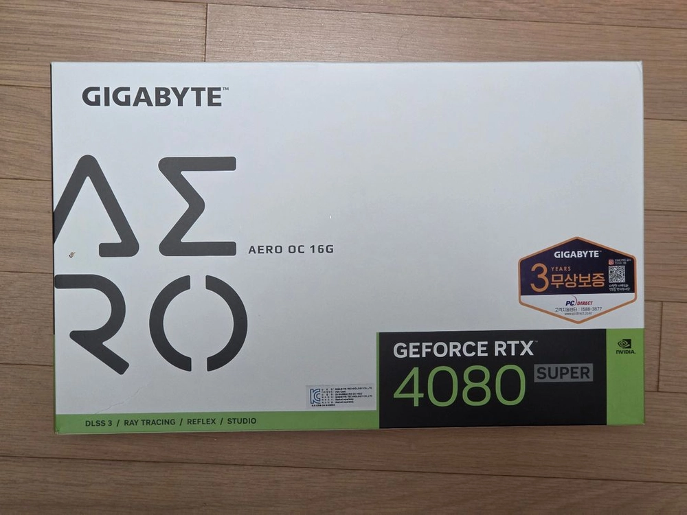 기가바이트 지포스 RTX 4080 SUPER AERO OC D6X 16GB 판매합니다 - 안심되는 중고거래