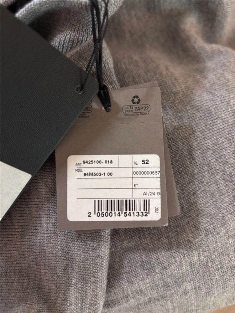 Corneliani 멜란지 니트 스웨터 52 사이즈 11am 타임옴므 r2w 시스템옴므 송지오 우영미 에르메스 송지 이미지