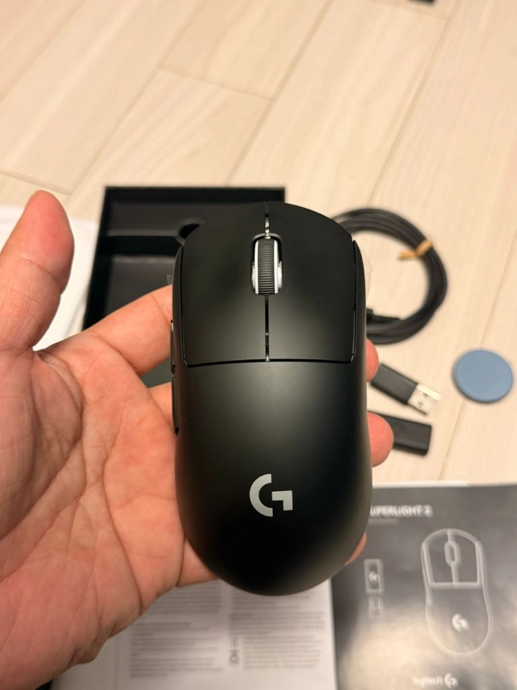 로지텍 마우스 지슈라2 G PRO X SUPERLIGHT 2 블랙 이미지