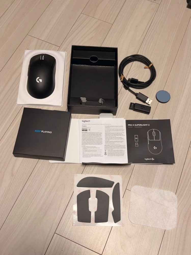 로지텍 마우스 지슈라2 G PRO X SUPERLIGHT 2 블랙 이미지