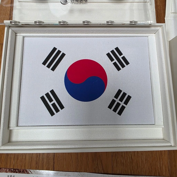 3.1 운동 100주년 기념주화 5온스 은화세트 (5개)한국조폐공사 실버바 아시아골드 한국은행 대한민국임시정부 이글 이미지