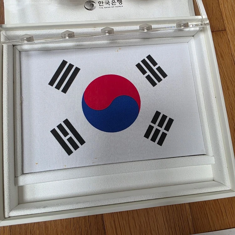 3.1 운동 100주년 기념주화 5온스 은화세트 (5개)한국조폐공사 실버바 아시아골드 한국은행 대한민국임시정부 이글 이미지