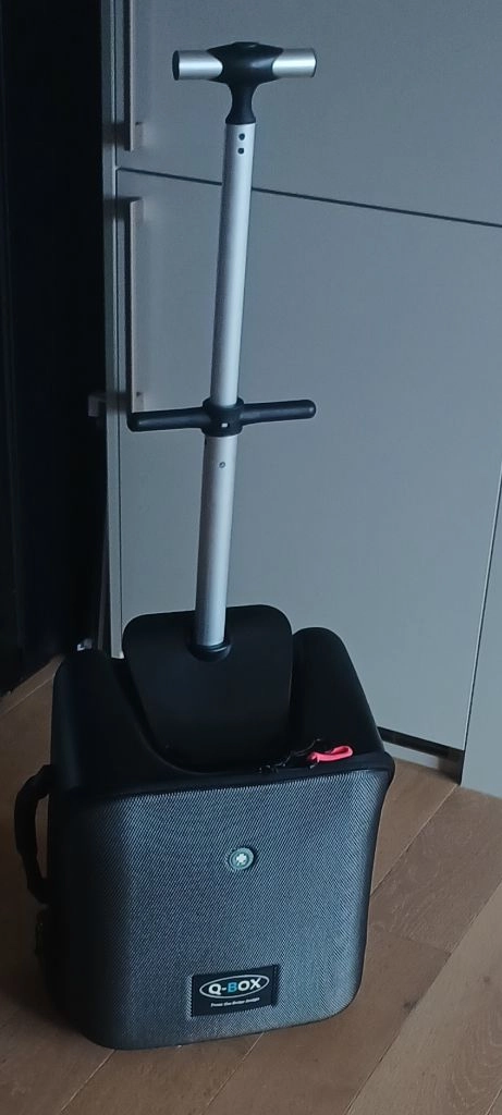 무료배송 Q BOX 캐리어 스푸터 블랙 이미지