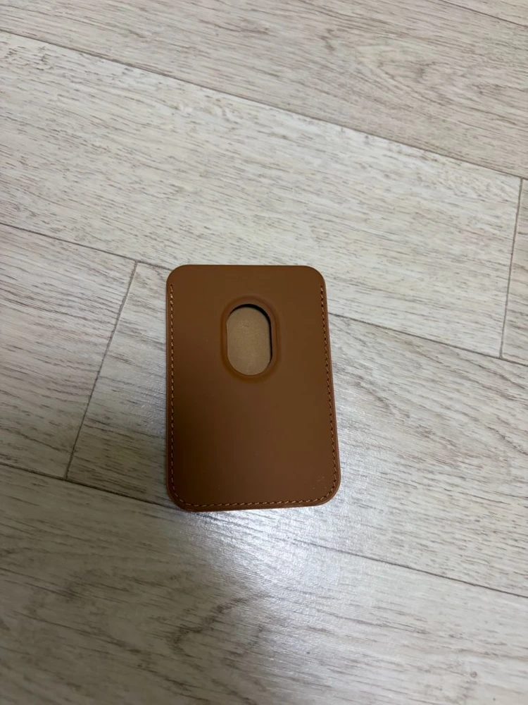 리바이스 맥세이프 카드지갑 브라운 이미지