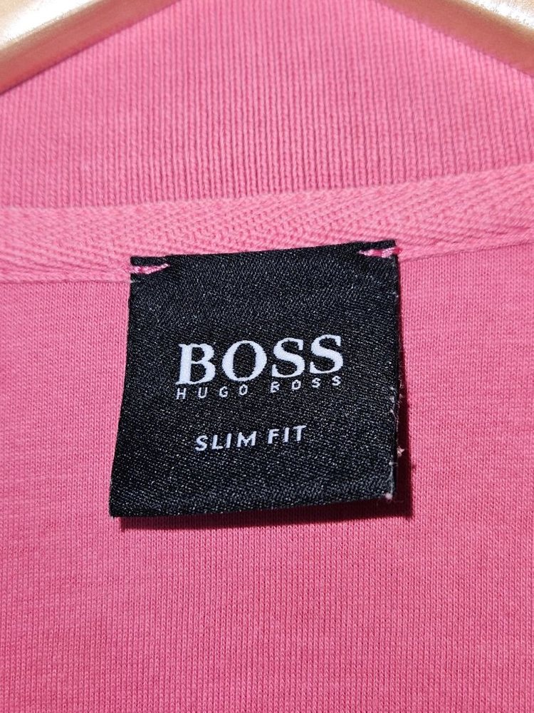 휴고보스 BOSS 신형 스트래치 반팔 폴로 카라티 피케티 남성 M (백화점 정품) 이미지