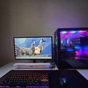 i7 게이밍 컴퓨터 풀세트 GTX970 24인치 모니터 키보드 마우스 포함 이미지