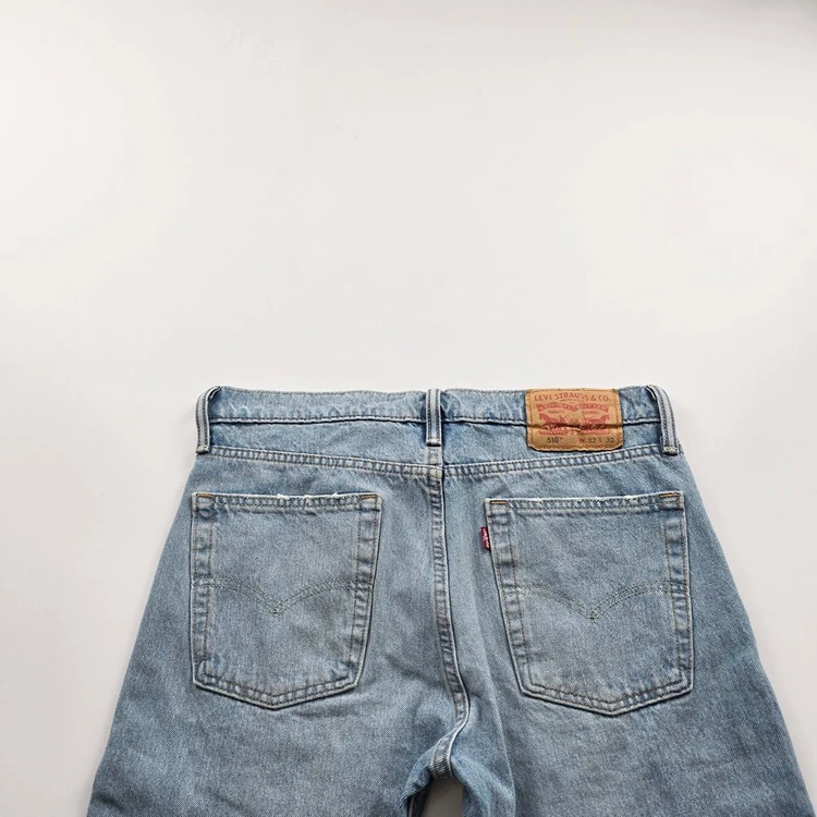 리바이스 510 청바지 연청 워싱 데님팬츠 사이즈32 R6994 이미지