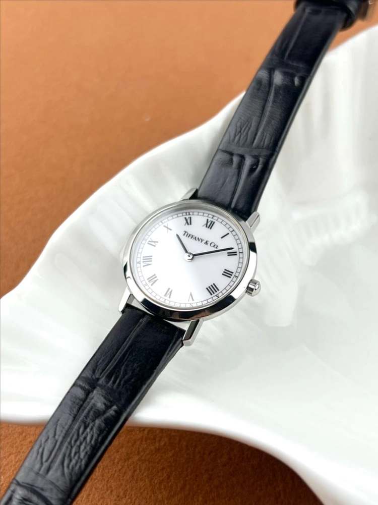 [티파니] TIFFANY&CO Lady round steel watch 이미지